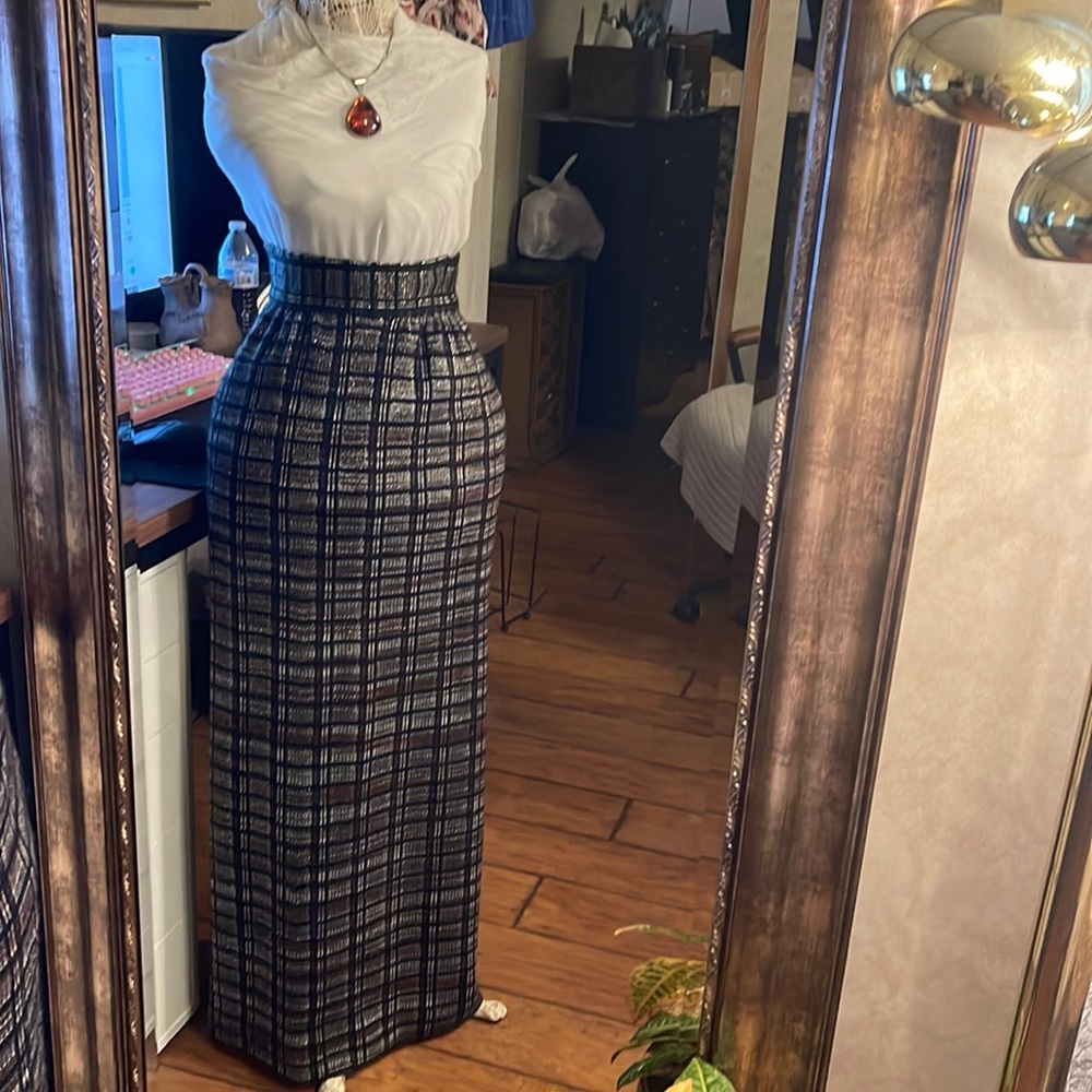 Retro 60s long skirt